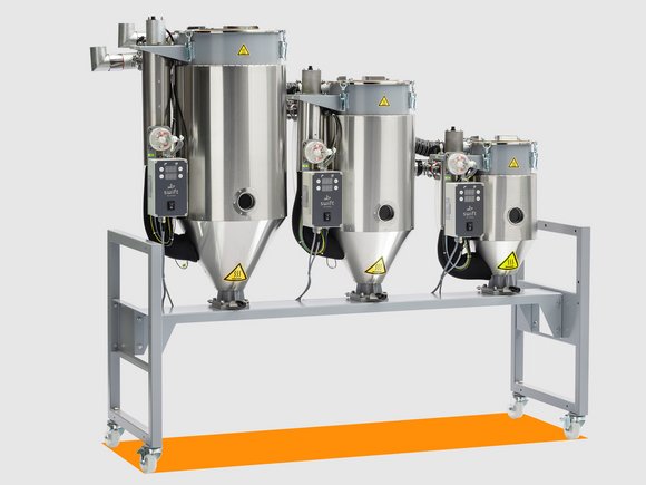 sDRY 40/80 搭配 sDRYBIN S 15-250: 紧凑设计，节省空间