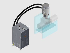 sDRY 40/80 搭配 sDRYBIN S 15-250: 灵活的安装选项